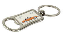 VW Karmann Ghia Coupe 1970-71 Bottle Opener Keyring